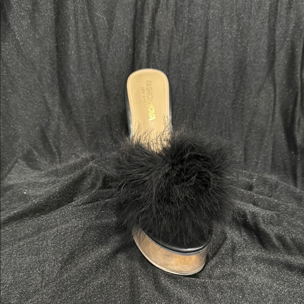 Fashion Nova Black Mules Sleek and Stylish